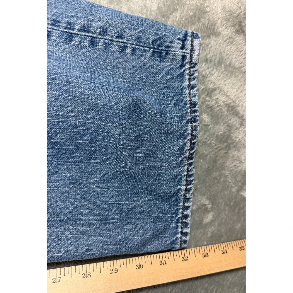 Vtg Polo Jeans Co Ralph Lauren Brixton Jeans Men's 36x32 Y2K Straight Leg Denim